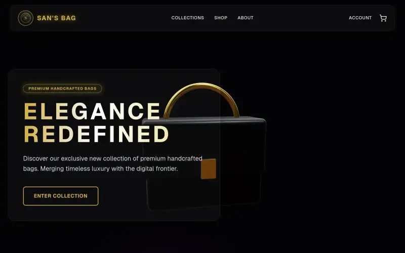 SAN Collection storefront